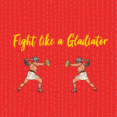 Vecht als een Gladiator